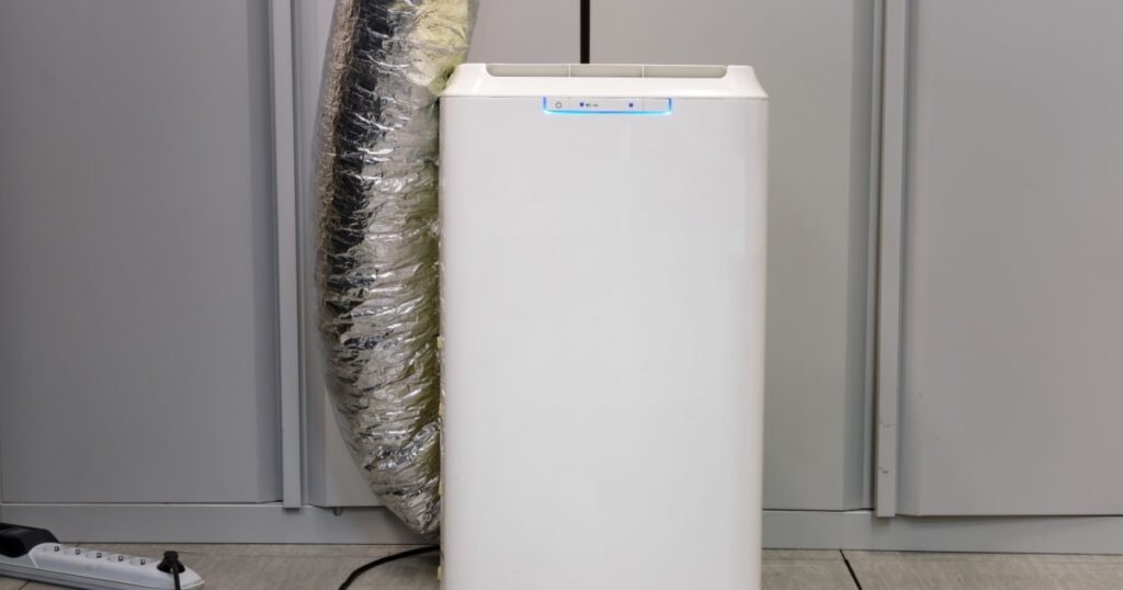 Exemple d'un climatiseur monobloc. 
